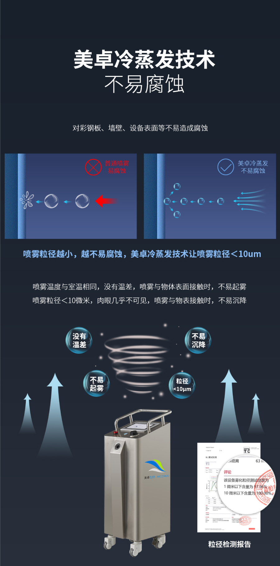 杭州美卓生物科技有限公司 | 冷蒸發(fā)過氧化氫消毒機(jī)DF-A5