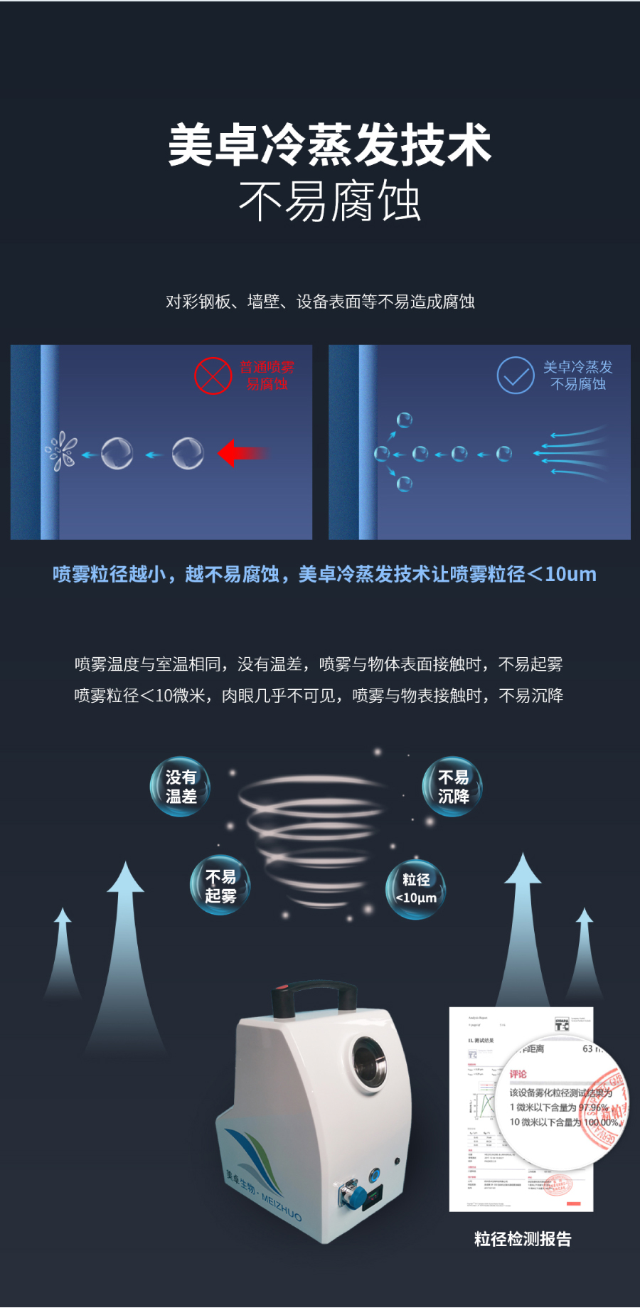 杭州美卓生物科技有限公司 | 冷蒸發(fā)過氧化氫消毒機DF-A2