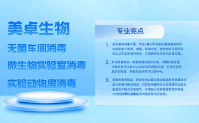 潔凈車間殺菌消毒滅菌，為什么過氧化氫消毒處理效果更好？